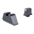 Trijicon Suppressor/Optic Height Night Sights for Glock 17 with Green Tritium Lamps