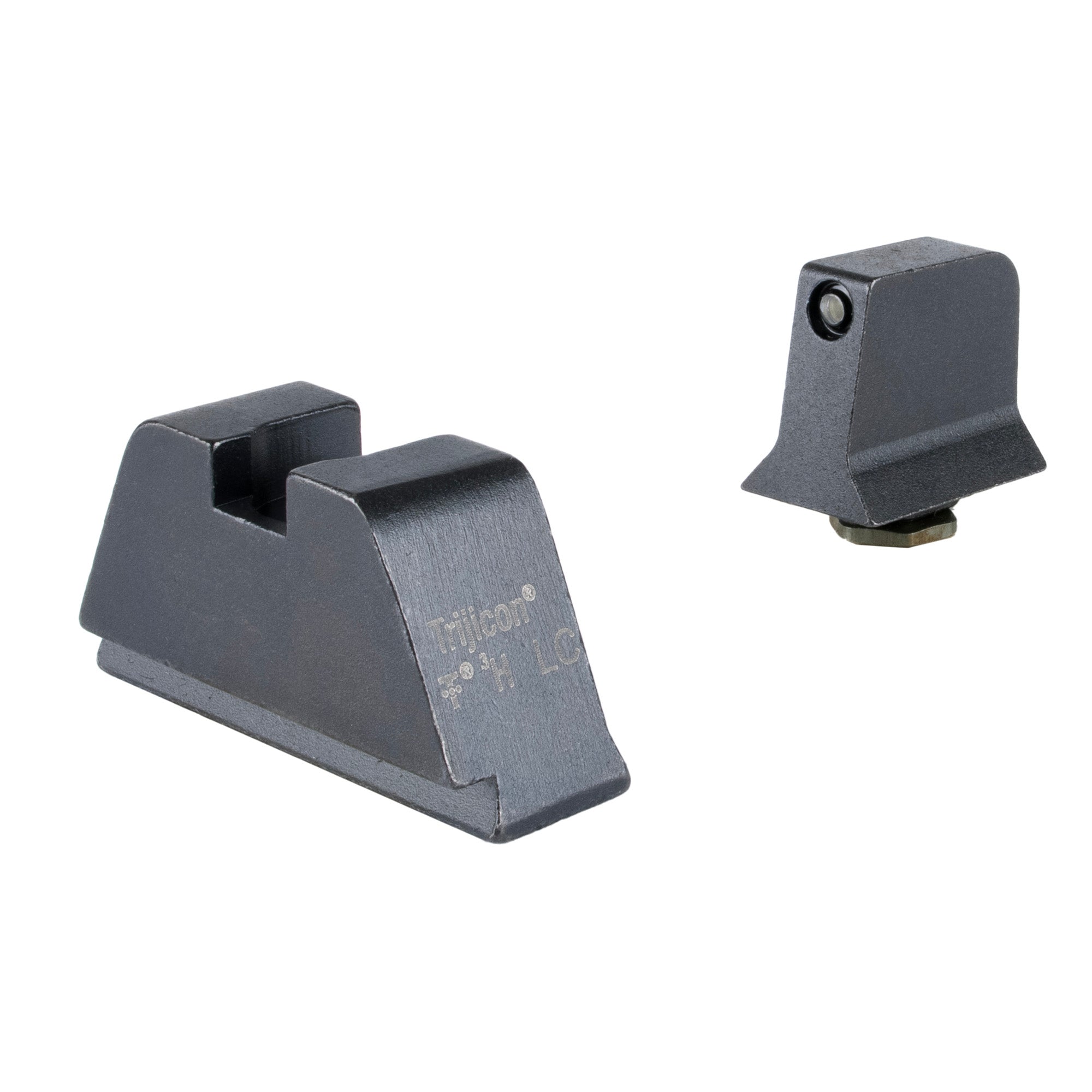 Trijicon Suppressor/Optic Height Night Sights for Glock 17 - Green Tritium 601137