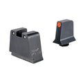 Trijicon Suppressor/Optic Height Night Sights for Green Glock 42, Orange