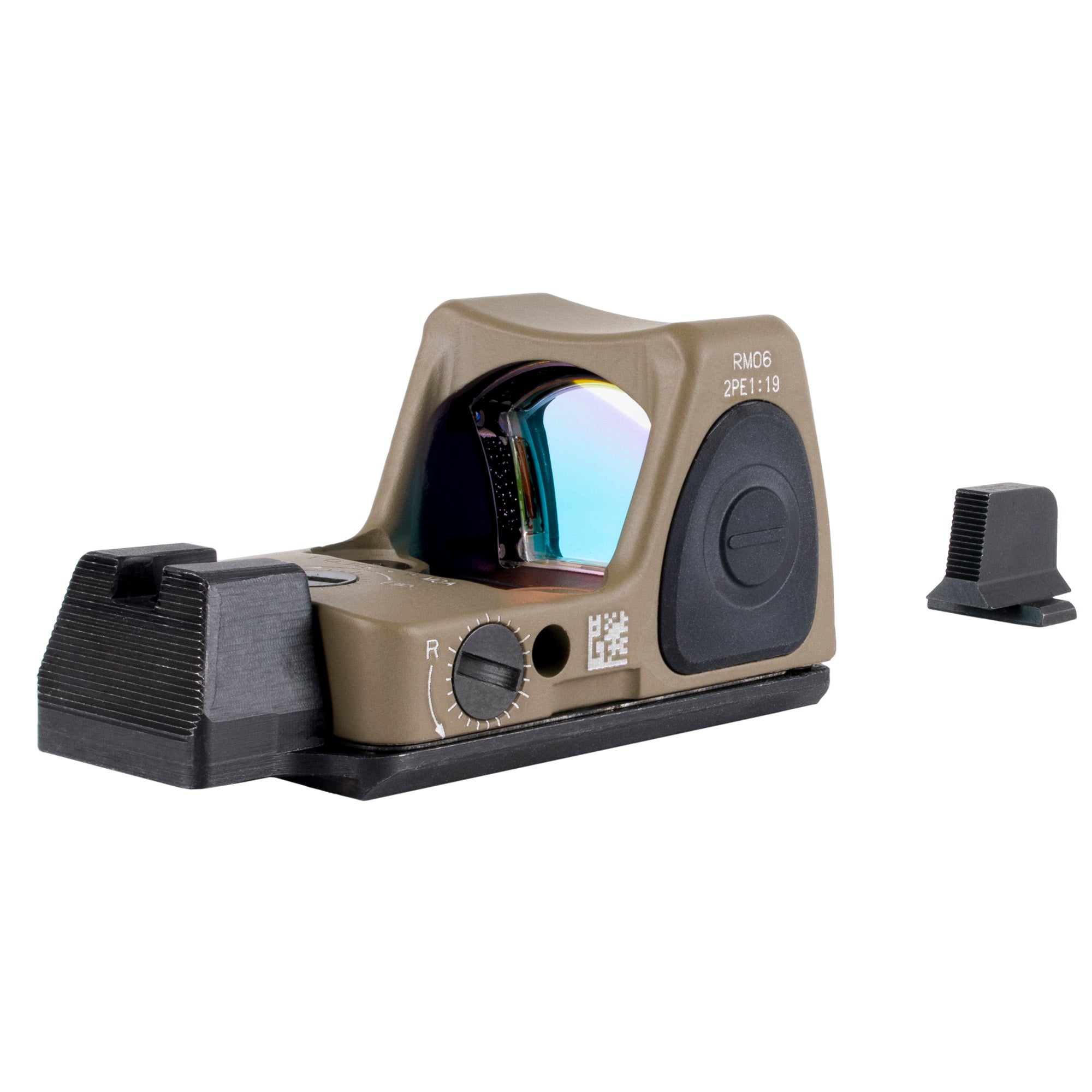 Trijicon Dual Defense Kit for M17/M18 Pistols – Flat Dark Earth, Model RM06-C-700815 with RMR and Suppressor/Optic Height Sights