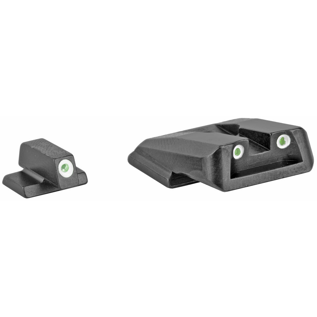 Trijicon Bright & Tough Green Night Sight Set for S&W M&P Shield (Part #SA39-C-600714)