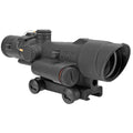 Trijicon ACOG 3.5x35 LED Rifle Scope with Green Chevron Reticle and Flat Top Mount