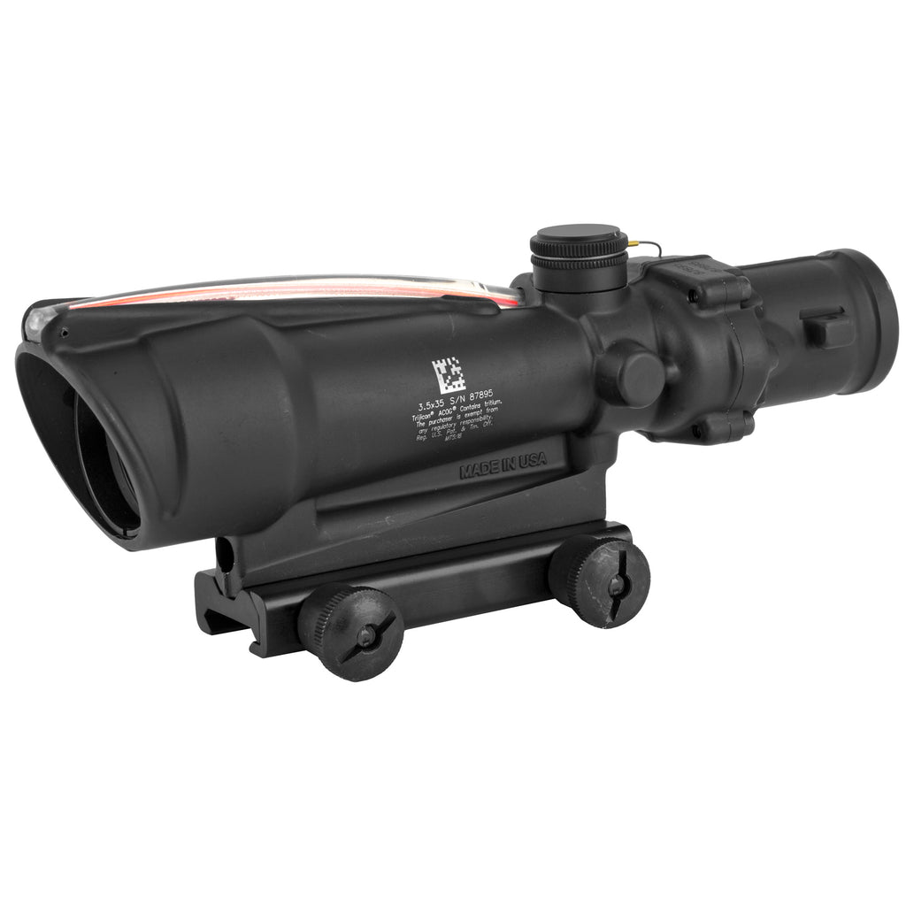 Trijicon ACOG 3.5X35 Red Chevron .223 Rifle Scope with Illuminated Reticle