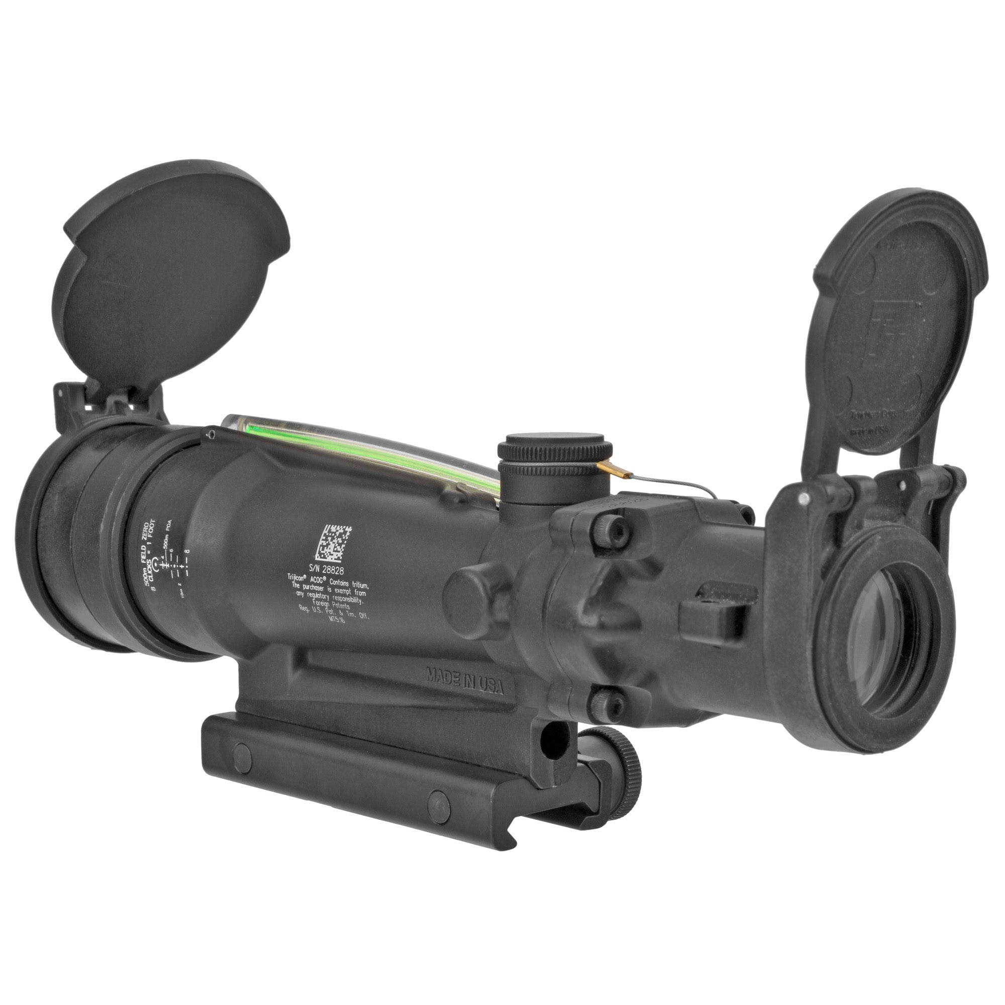 Trijicon ACOG 3.5x35mm Rifle Scope with M249 Reticle and TA51 Mount