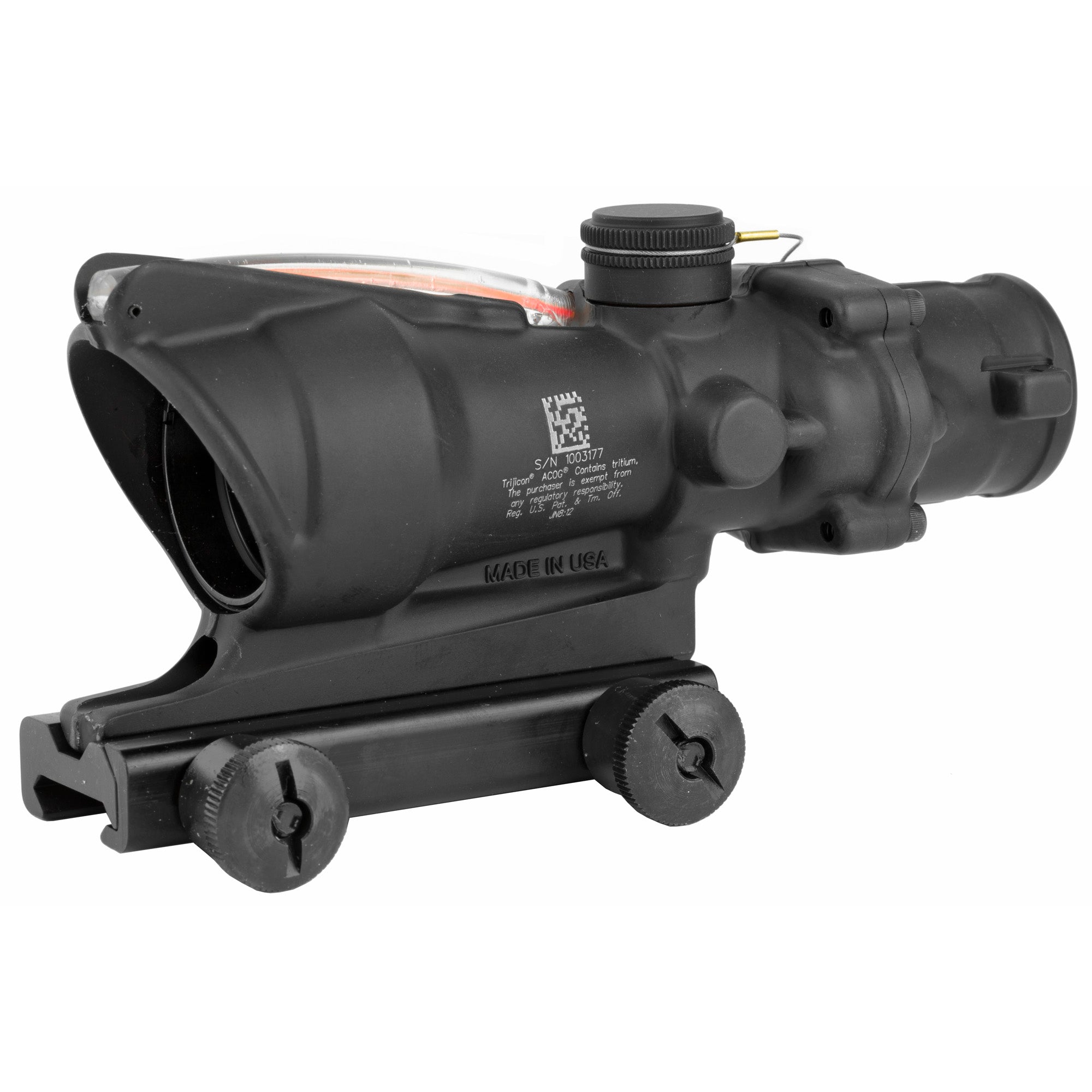 Trijicon ACOG 4x32 Rifle Scope with Red Crosshair for .223 Caliber