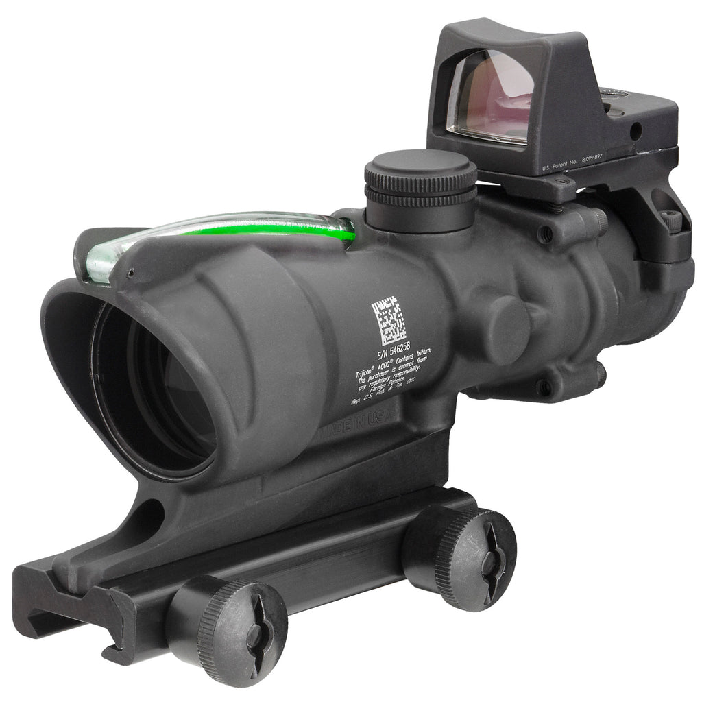 Trijicon ACOG 4x32 Rifle Scope with RMR Type 2 Sight for Tactical Precision