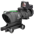 Trijicon ACOG 4x32 Rifle Scope with RMR Type 2 Sight for Tactical Precision