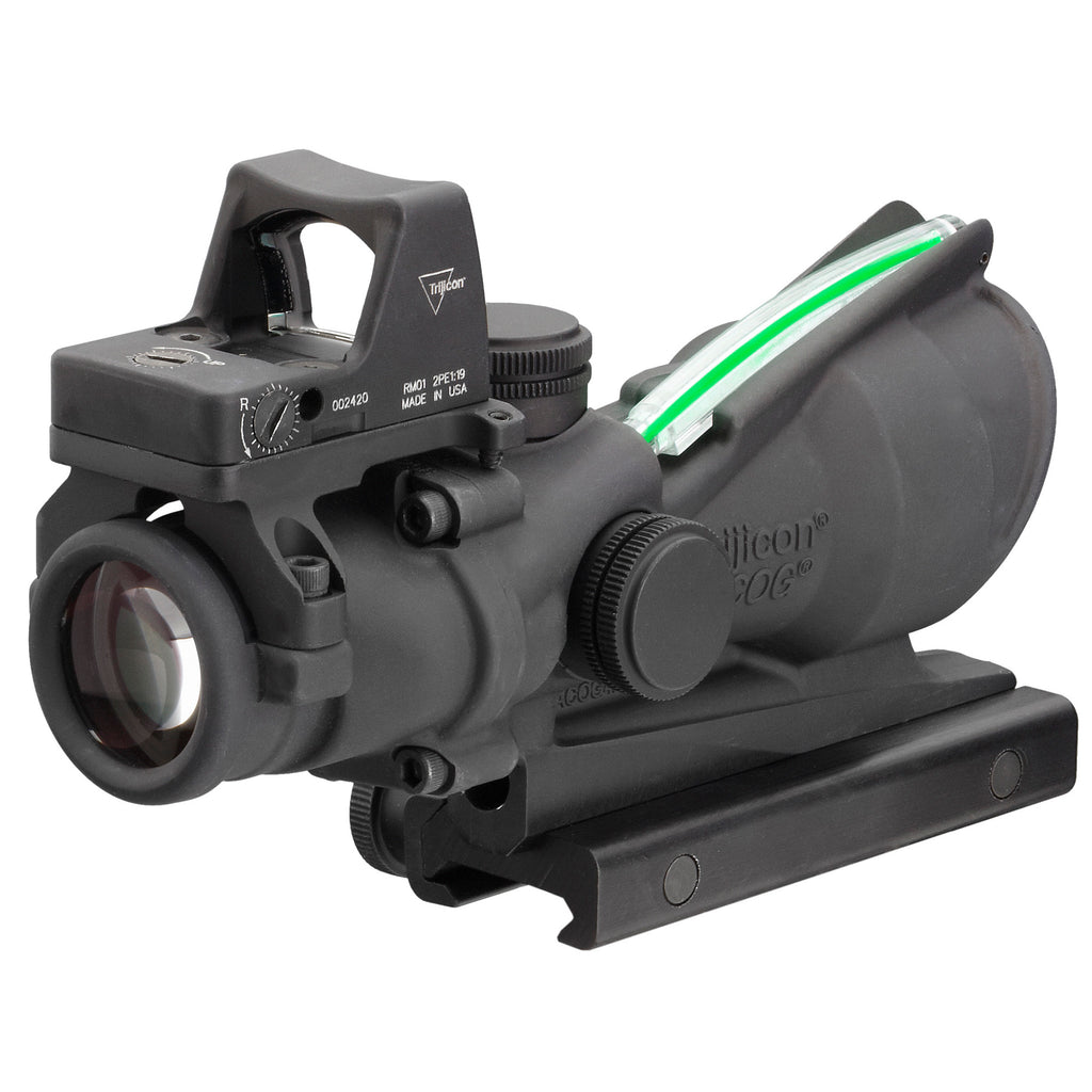 Trijicon ACOG 4x32 Rifle Scope with RMR Type 2 Sight for Tactical Precision
