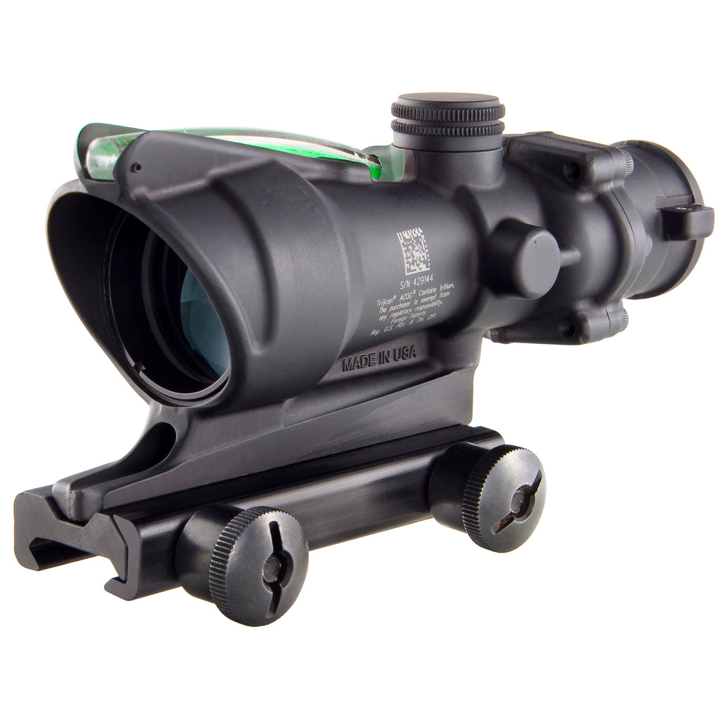 Trijicon ACOG 4X32 Rifle Scope with Green Chevron Reticle for .223 Caliber