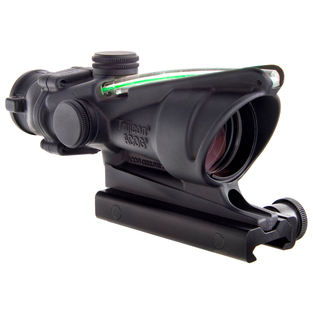 Trijicon ACOG 4X32 Rifle Scope with Green Chevron Reticle for .223 Caliber
