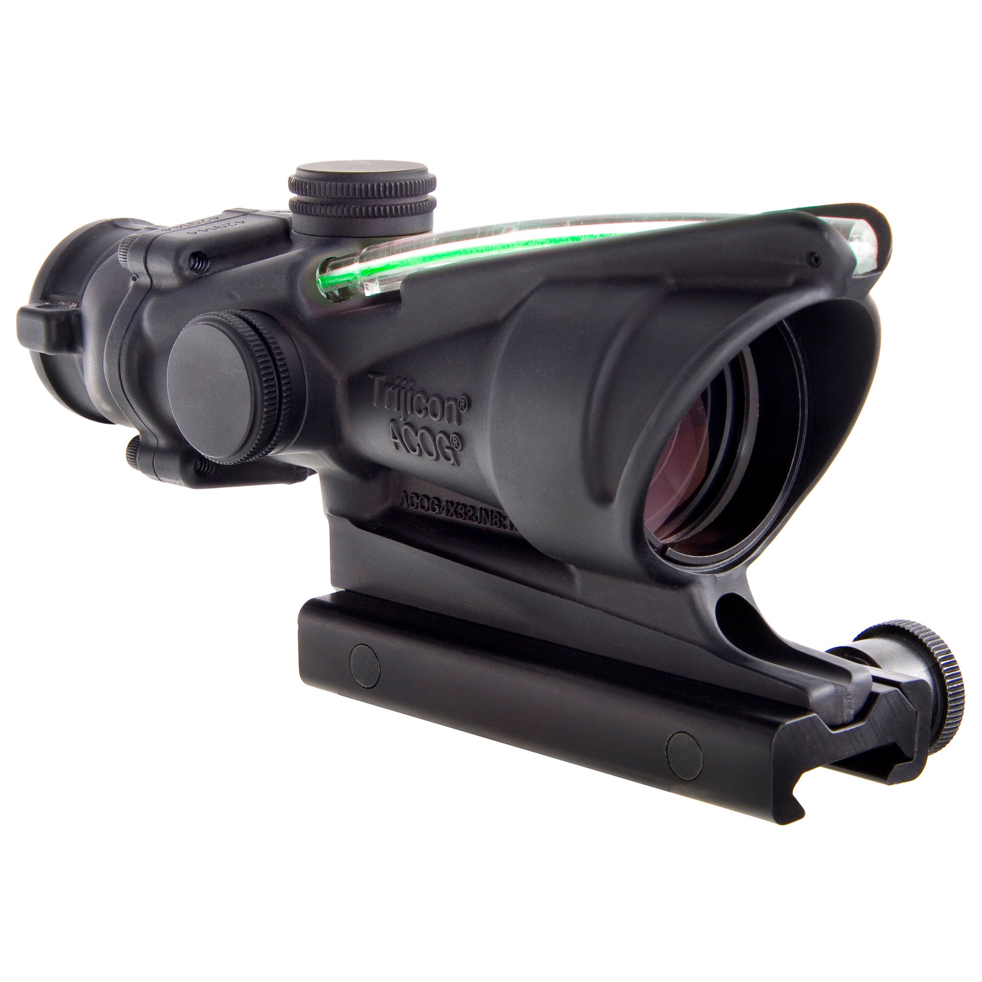 Trijicon ACOG 4X32 Rifle Scope with Green Chevron Reticle for .223 Caliber