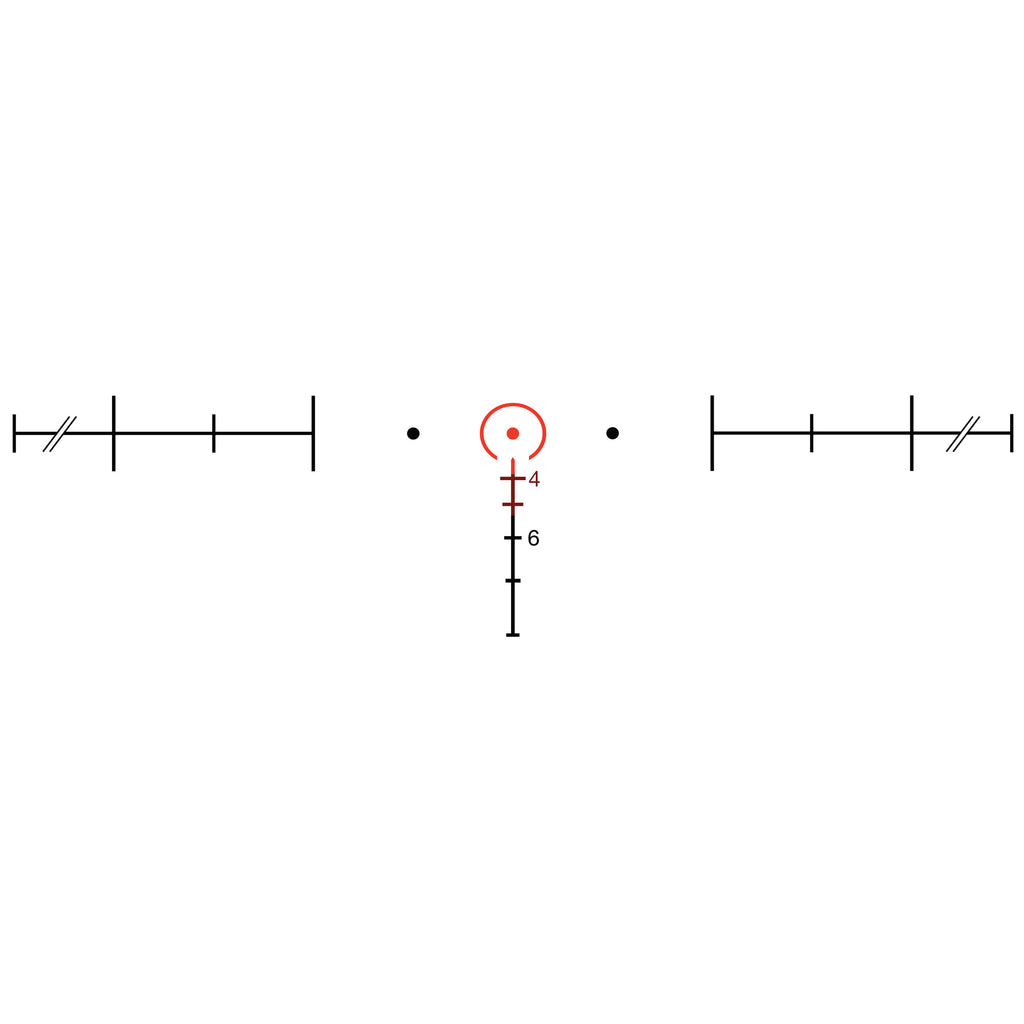 Trijicon ACOG 4x32 Rifle Scope with Red Horseshoe .223 Reticle