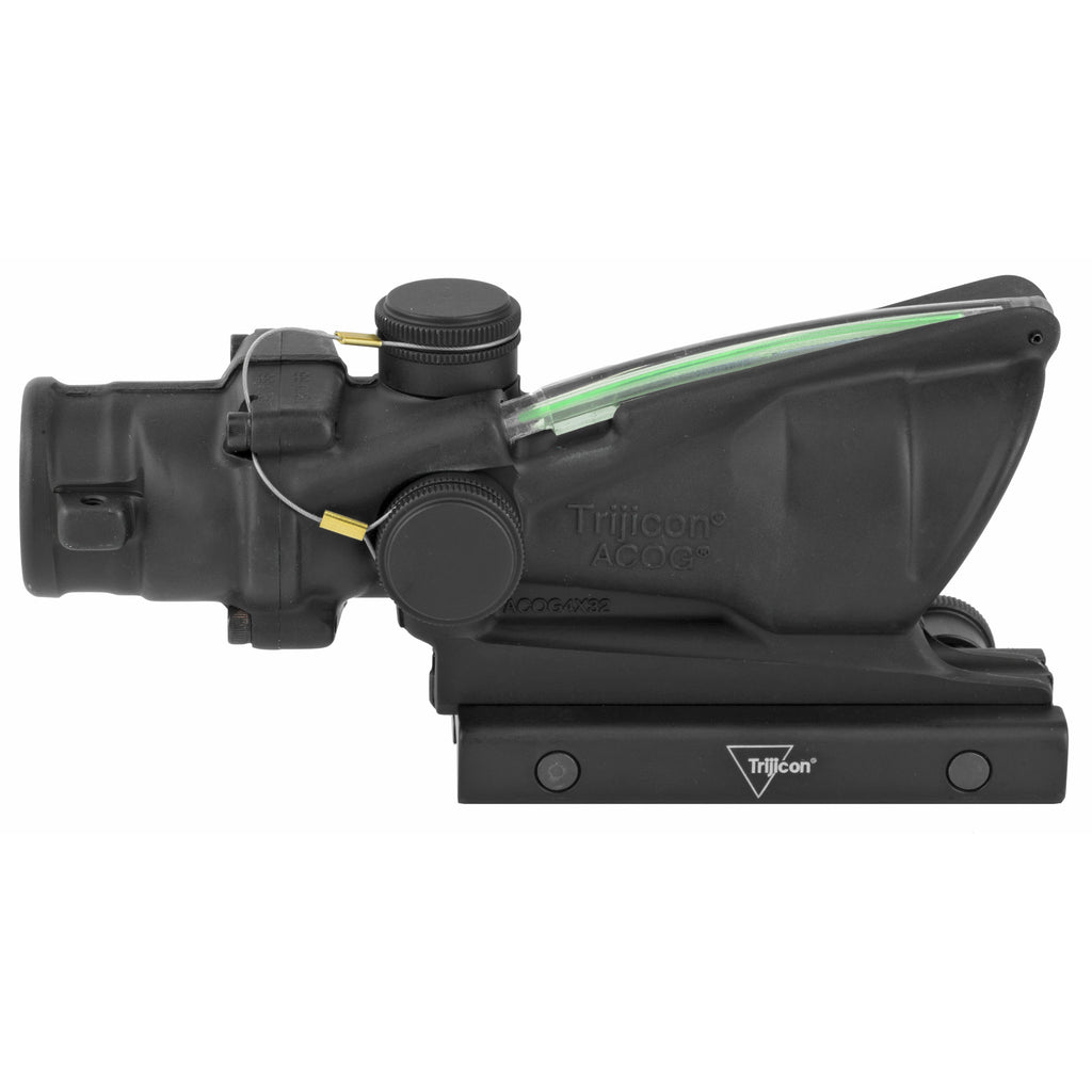 Trijicon ACOG 4x32 Green Horseshoe BAC Rifle Scope with Flattop Adapter