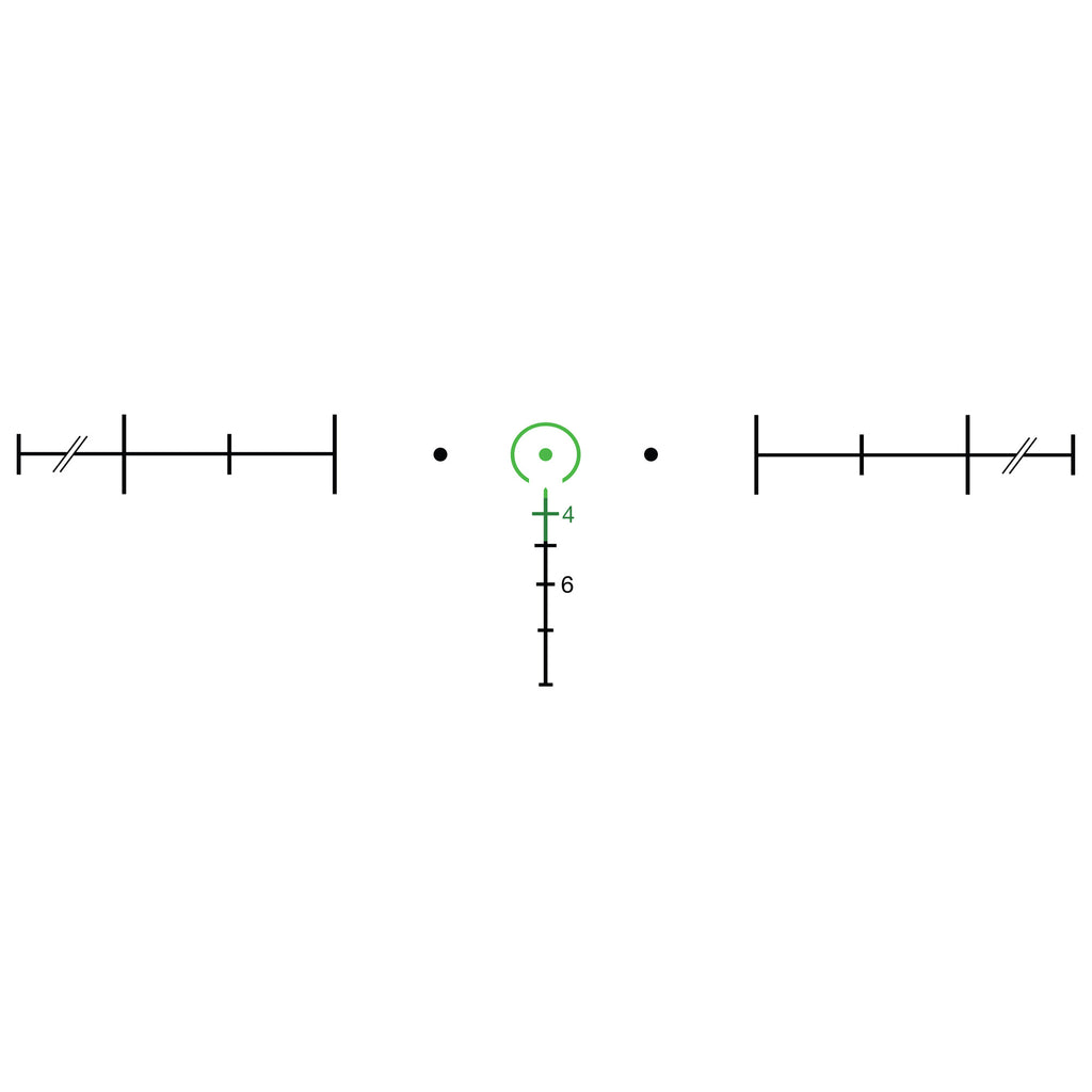 Trijicon ACOG 4x32 Green Horseshoe BAC Rifle Scope with Flattop Adapter