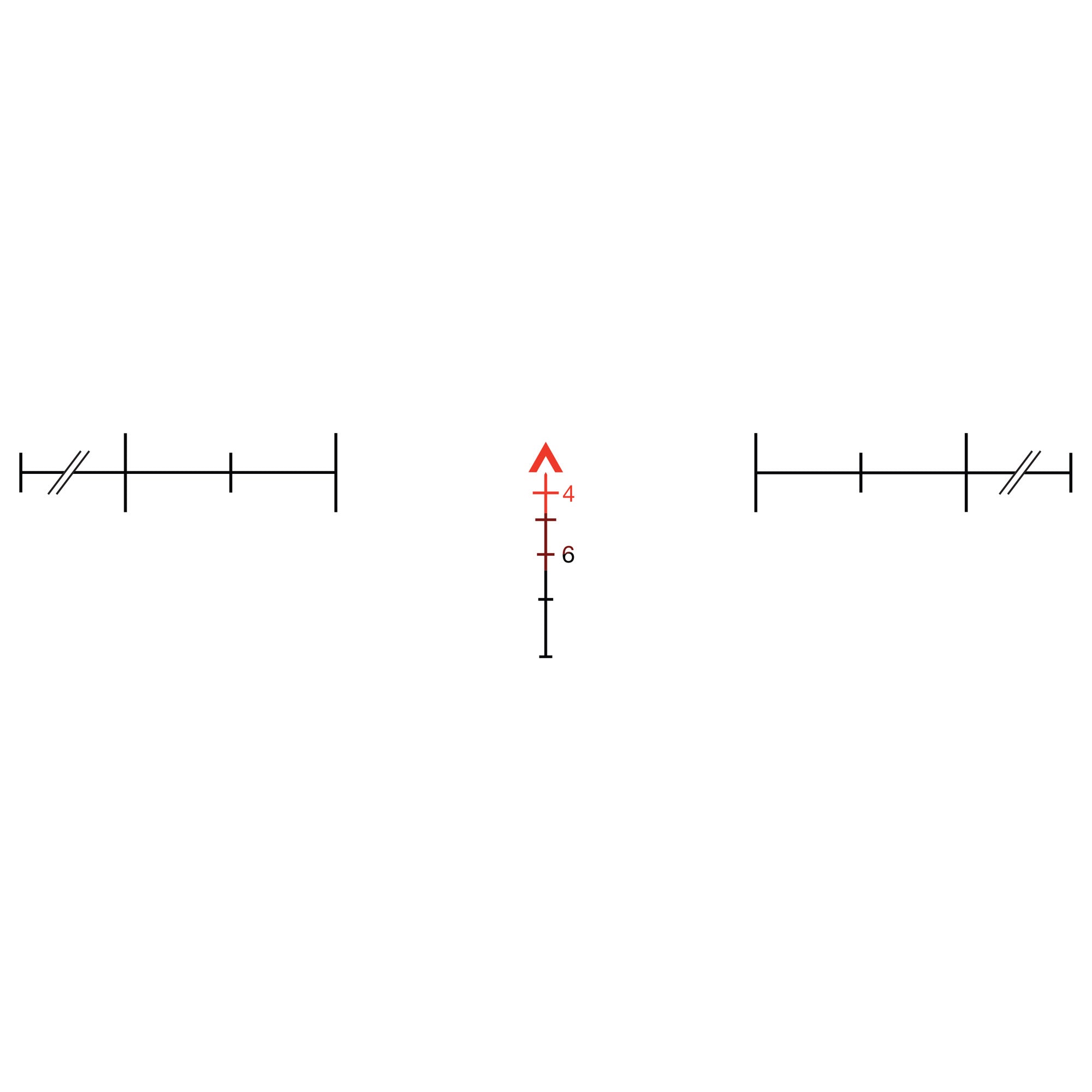 Trijicon ACOG RCO 4x32 Red Chevron Rifle Scope with M150CP Reticle