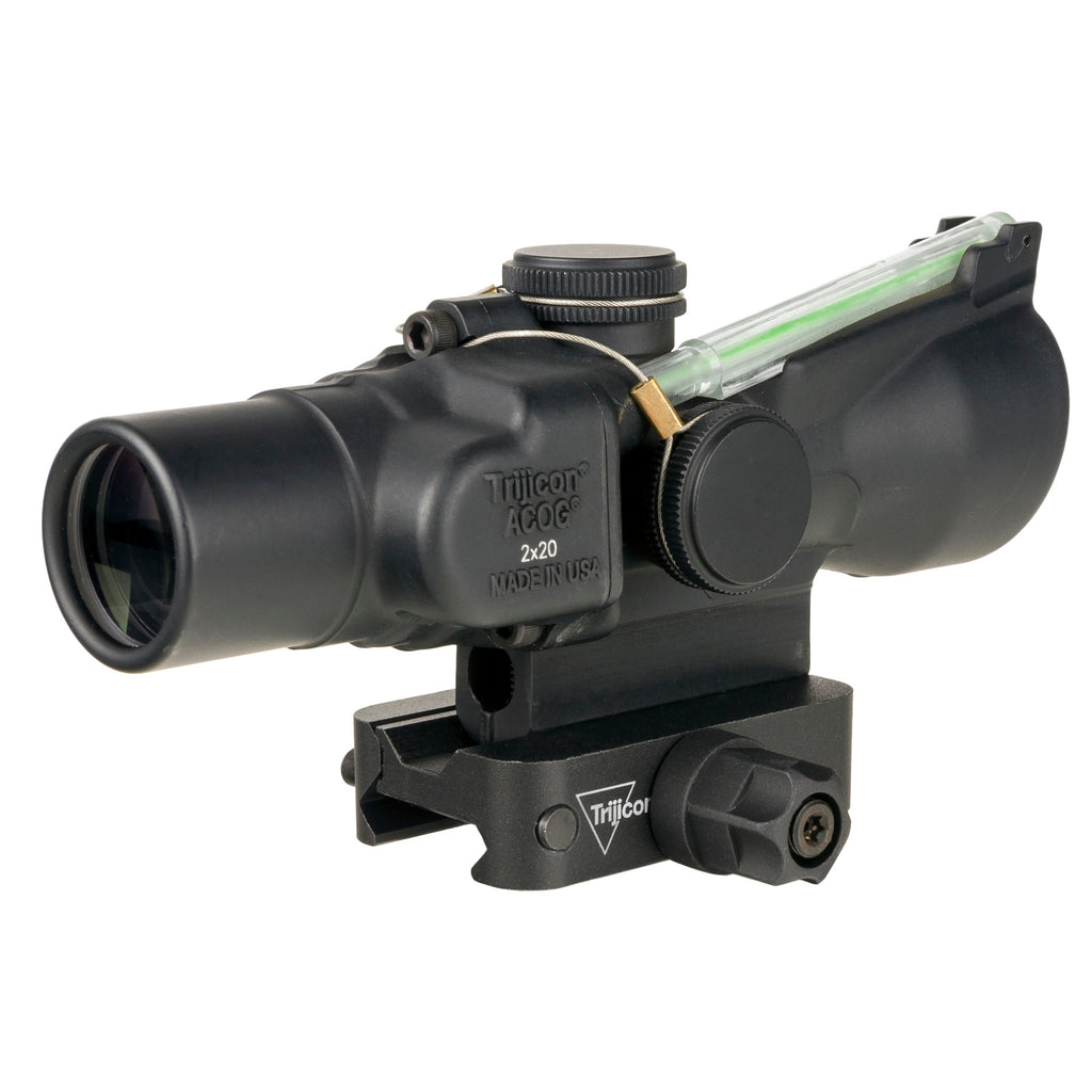 Trijicon ACOG 2x20 Green Crosshair Rifle Scope - Durable Medium-Distance Optic