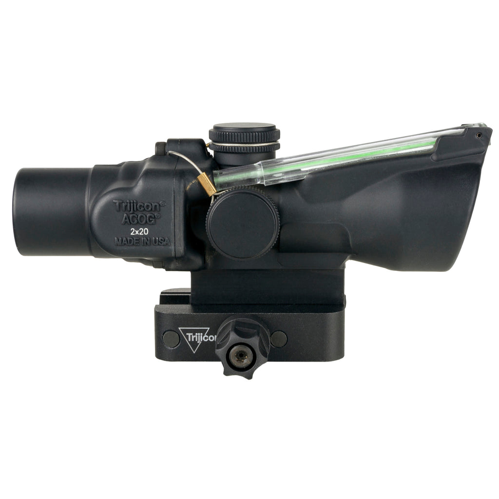 Trijicon ACOG 2x20 Green Crosshair Rifle Scope - Durable Medium-Distance Optic