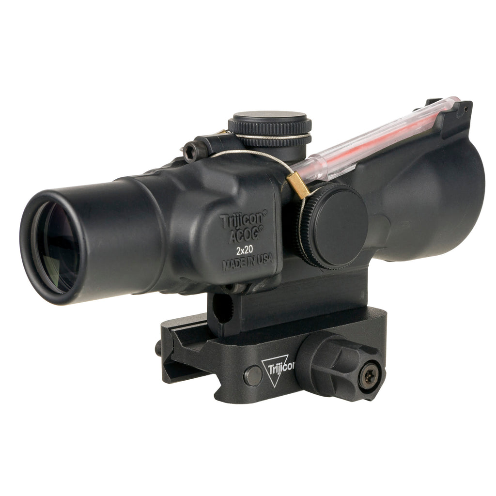 Trijicon ACOG 2x20 Red Crosshair Rifle Scope with 20mm Objective