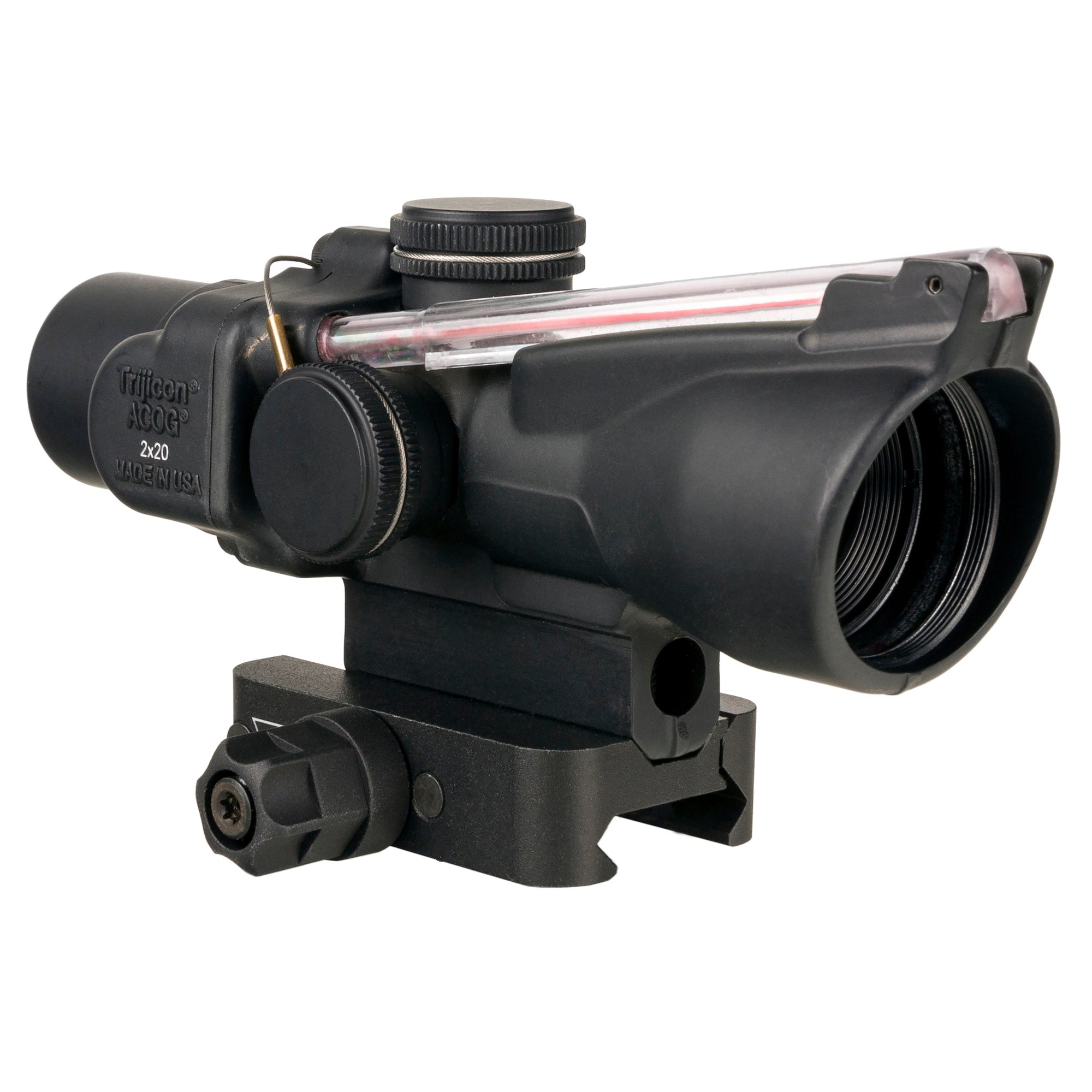 Trijicon ACOG 2x20 Red Crosshair Rifle Scope with 20mm Objective