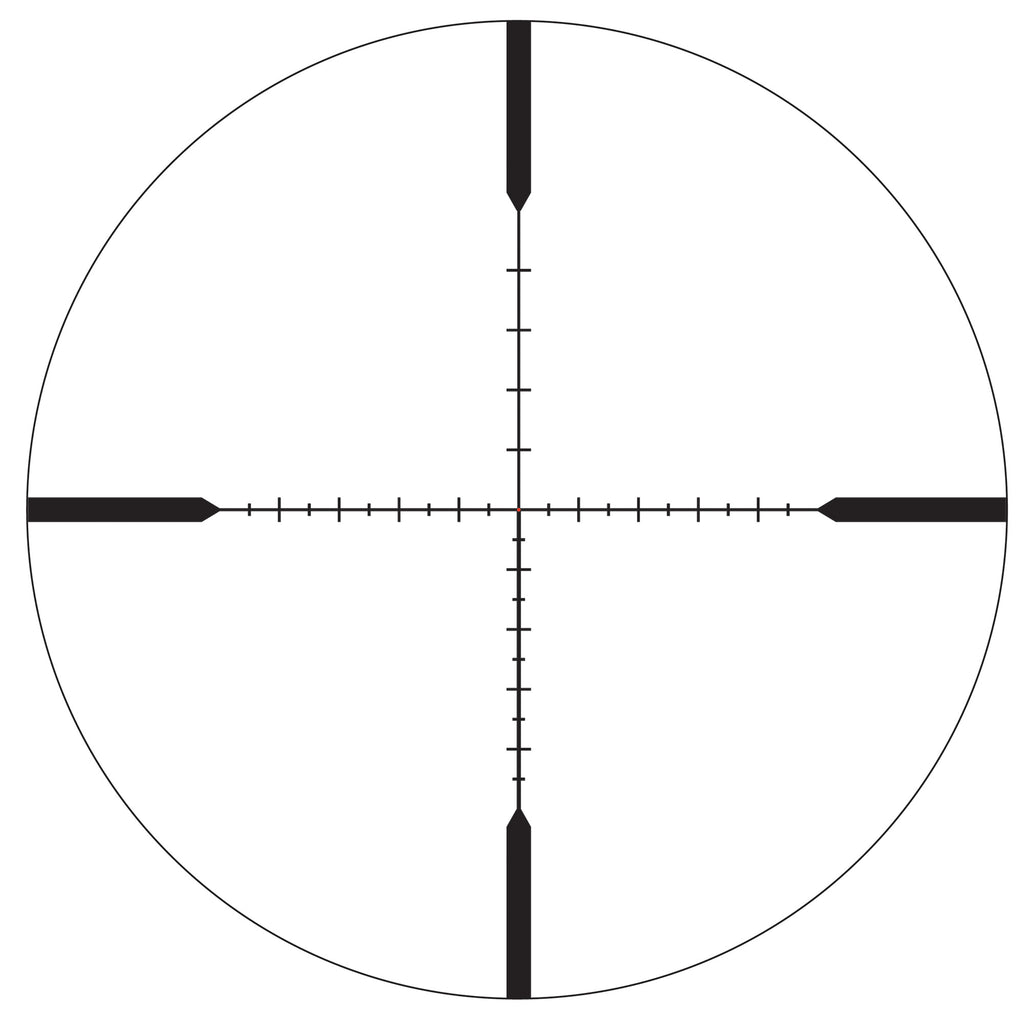 Trijicon Tenmile 4-24x50 Rifle Scope with Red LED Dot MRAD Ranging Reticle