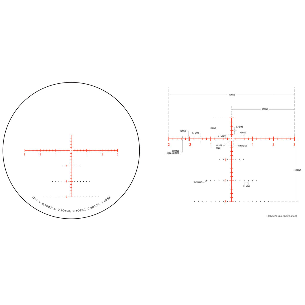 Trijicon Tenmile 5-50x56 Second Focal Plane Rifle Scope with Illuminated Reticle