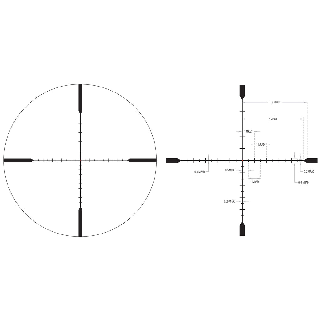 Trijicon Tenmile 6-24x50 Long-Range Riflescope - Precision Optical for Extreme Distances