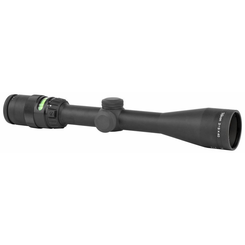 Trijicon AccuPoint 3-9x40 Rifle Scope with Green Triangle Post Reticle