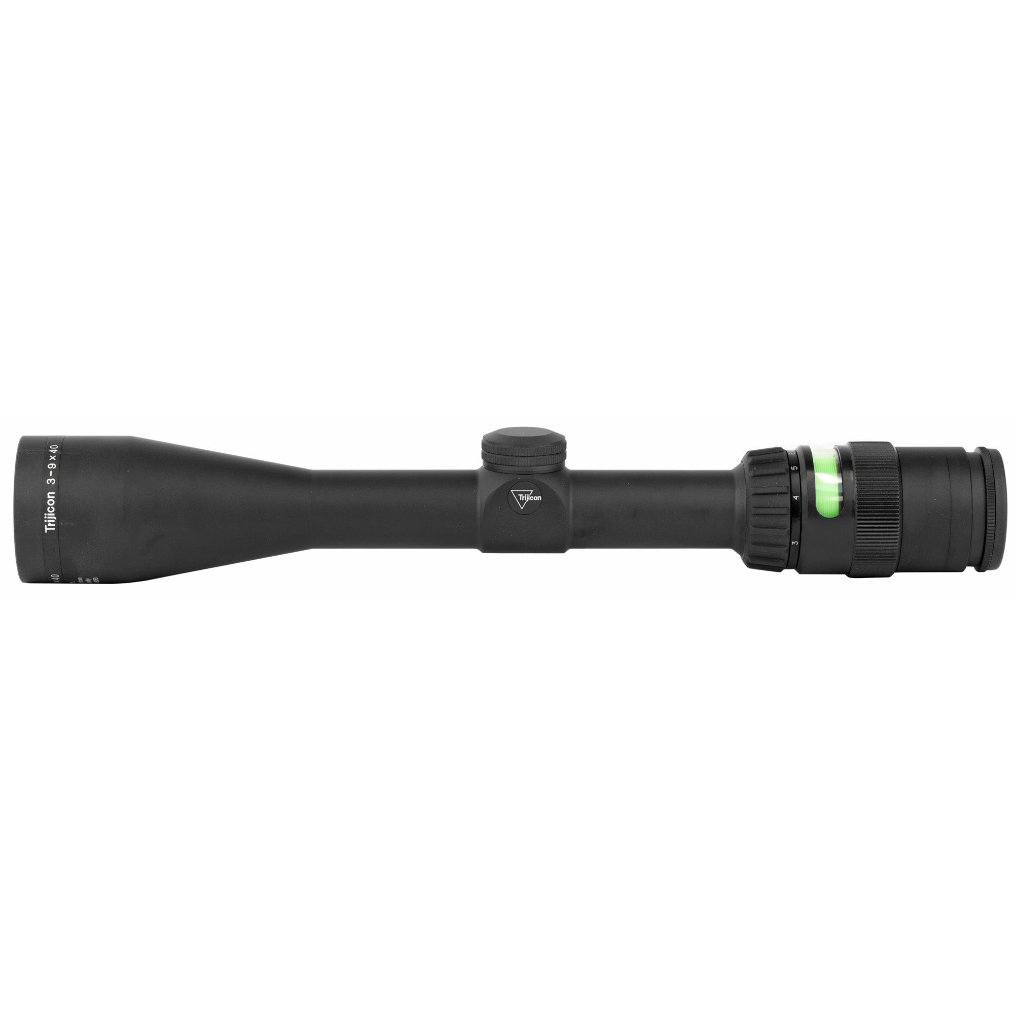 Trijicon AccuPoint 3-9x40 Rifle Scope with Green Triangle Post Reticle
