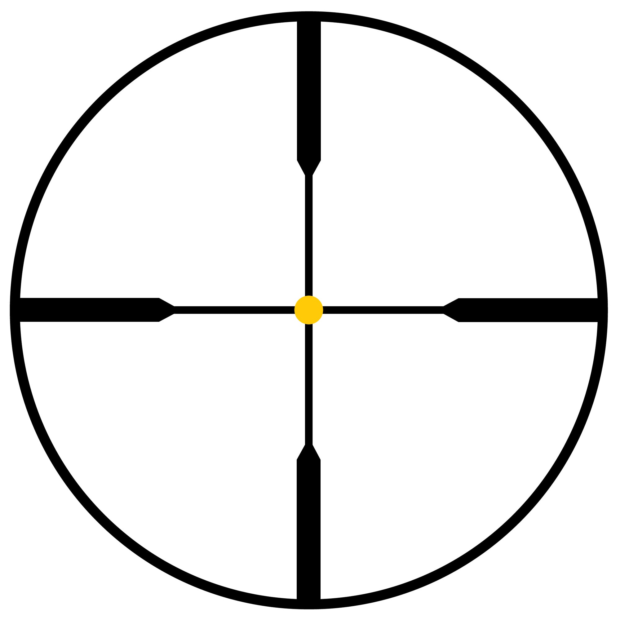Trijicon AccuPoint 2.5-10x56 Rifle Scope with Amber Dot Reticle