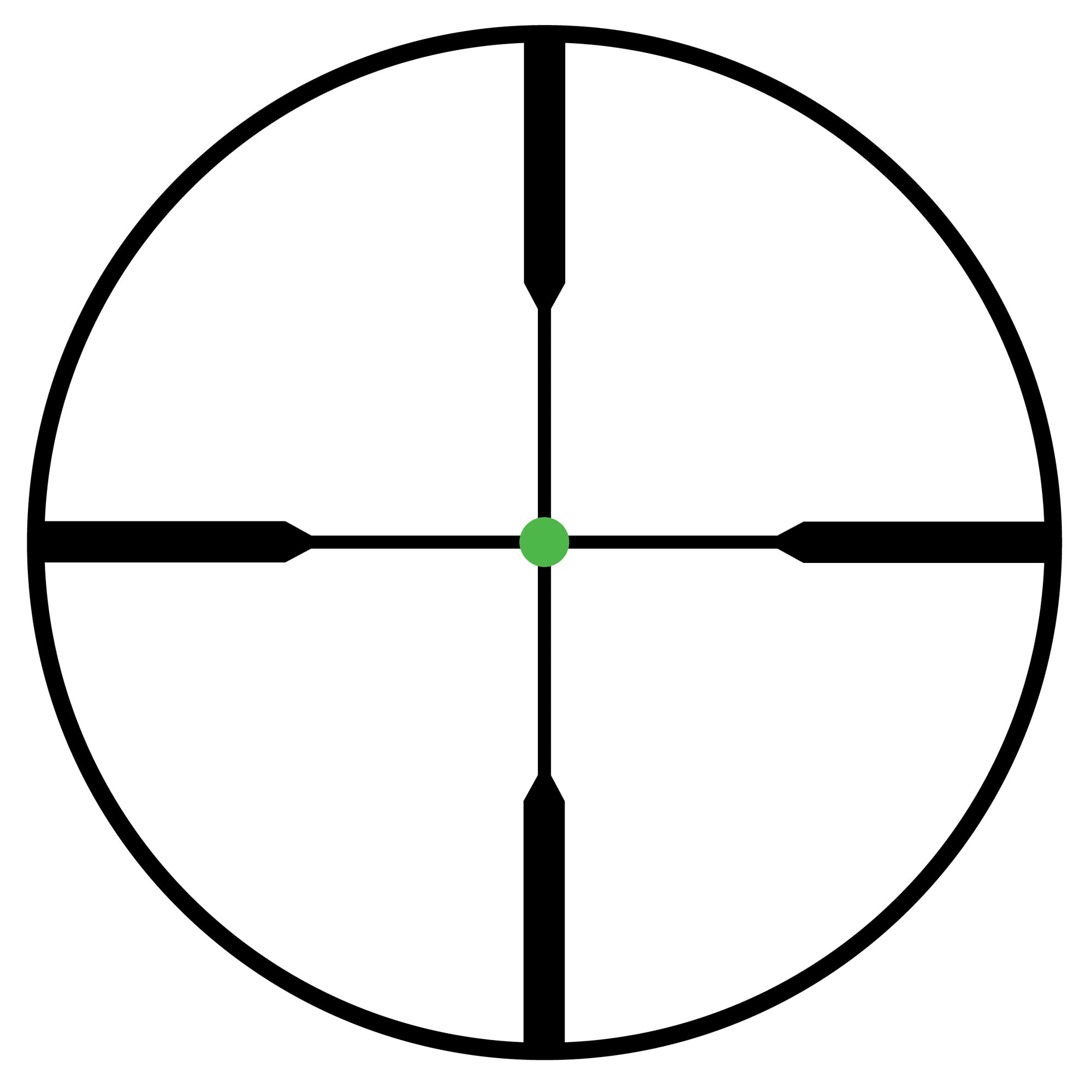 Trijicon AccuPoint 2.5-10x56 Rifle Scope with Green Dot Reticle