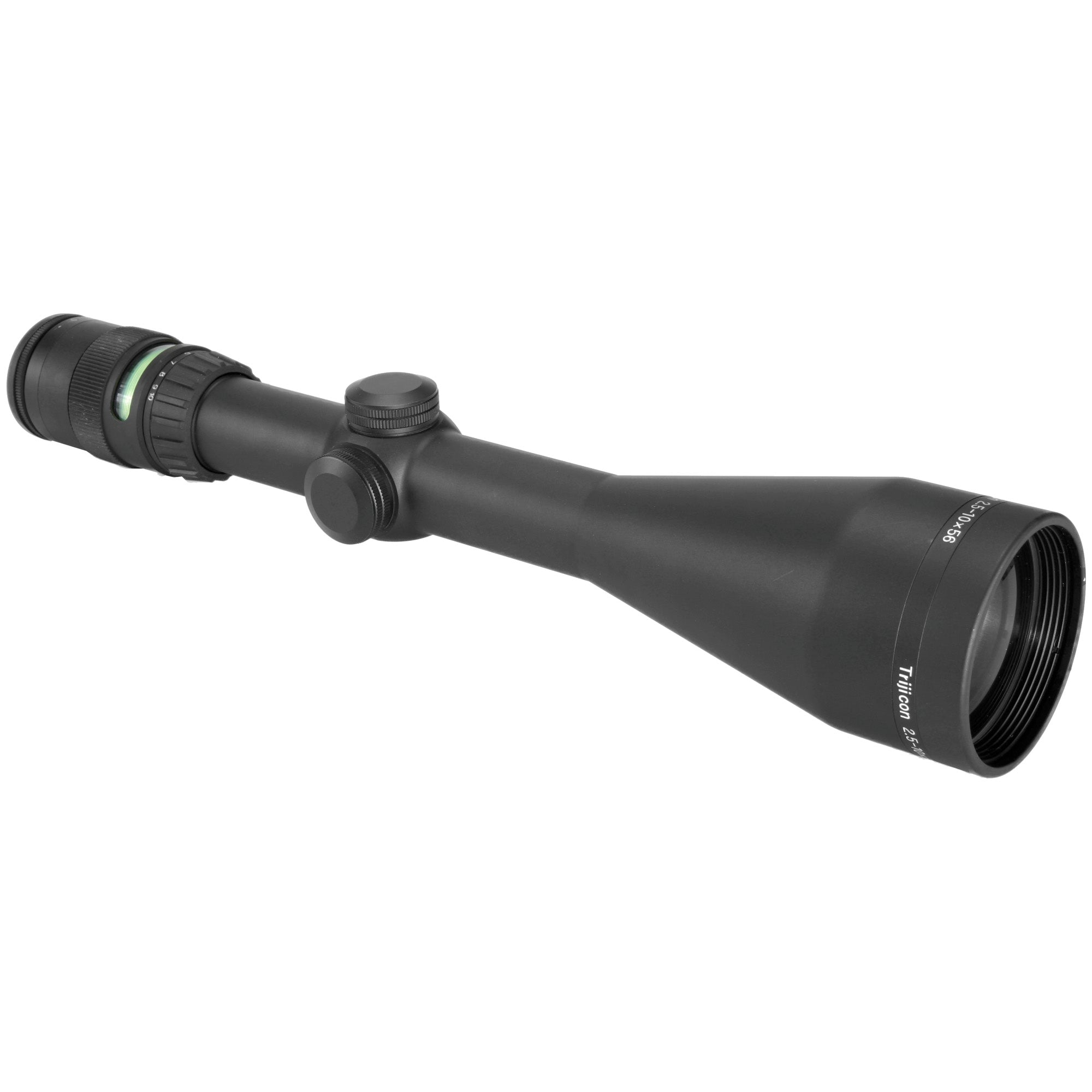 Trijicon AccuPoint 2.5-10x56 Rifle Scope with MIL-Dot Crosshair and Green Dot Reticle