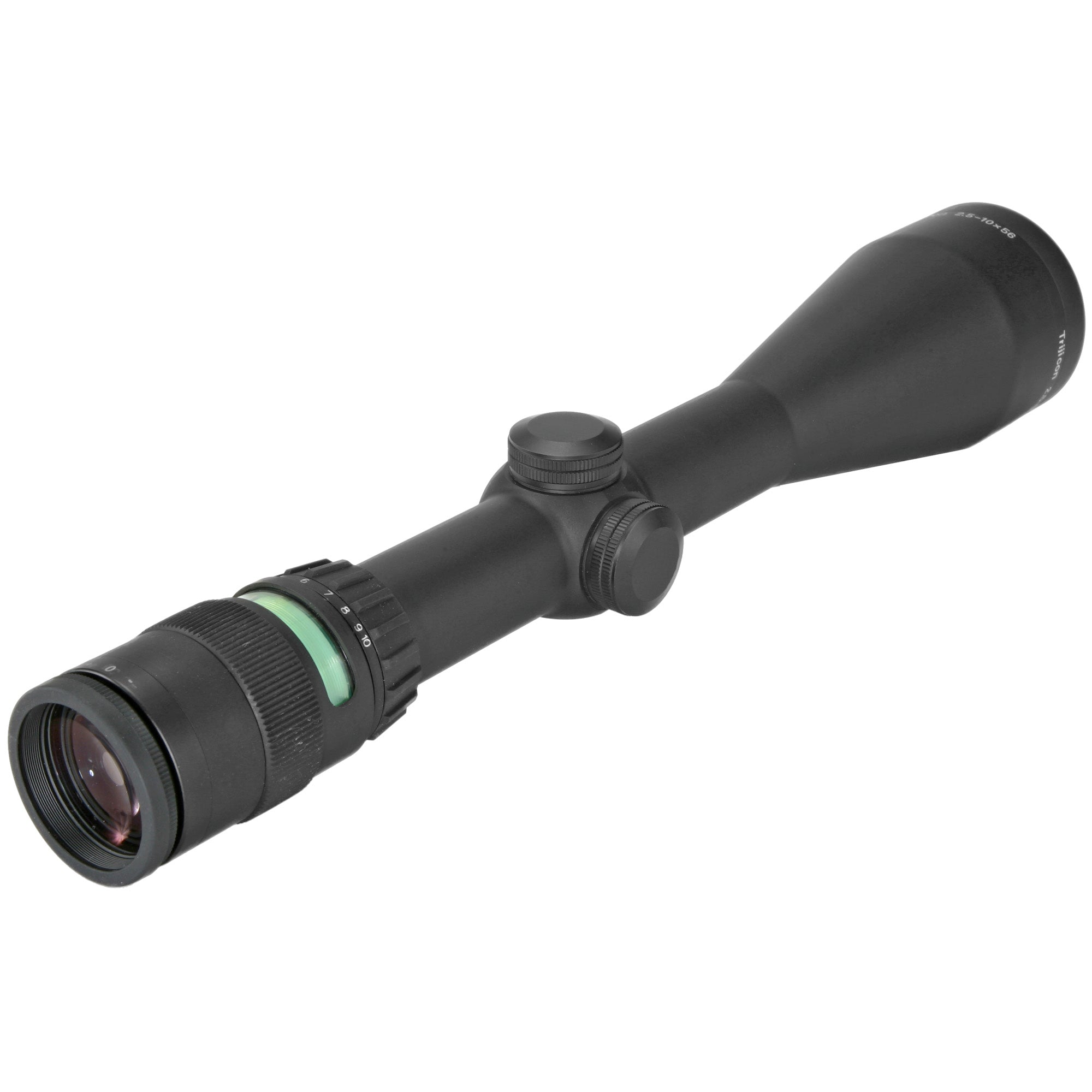 Trijicon AccuPoint 2.5-10x56 Rifle Scope with MIL-Dot Crosshair and Green Dot Reticle