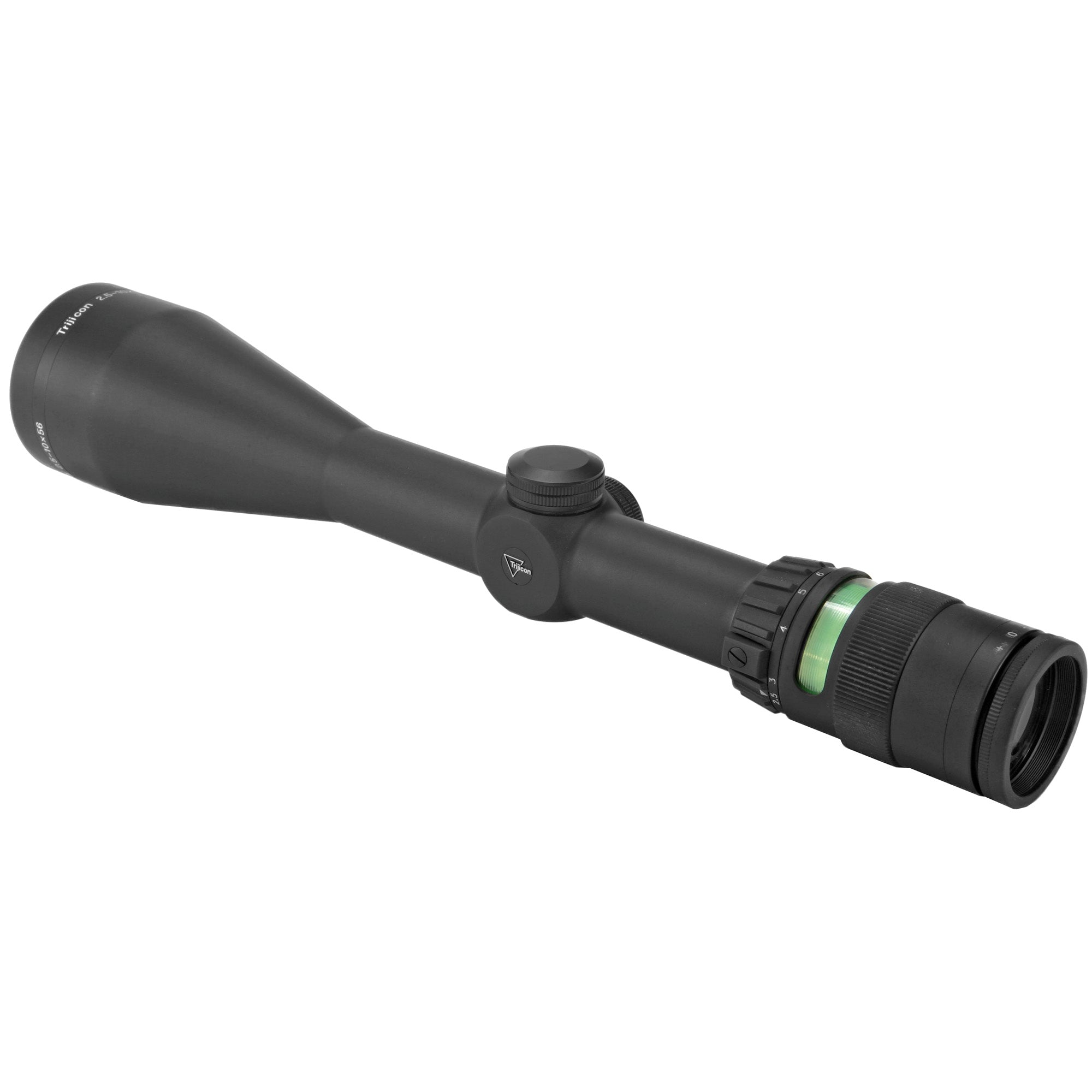 Trijicon AccuPoint 2.5-10x56 Rifle Scope with MIL-Dot Crosshair and Green Dot Reticle
