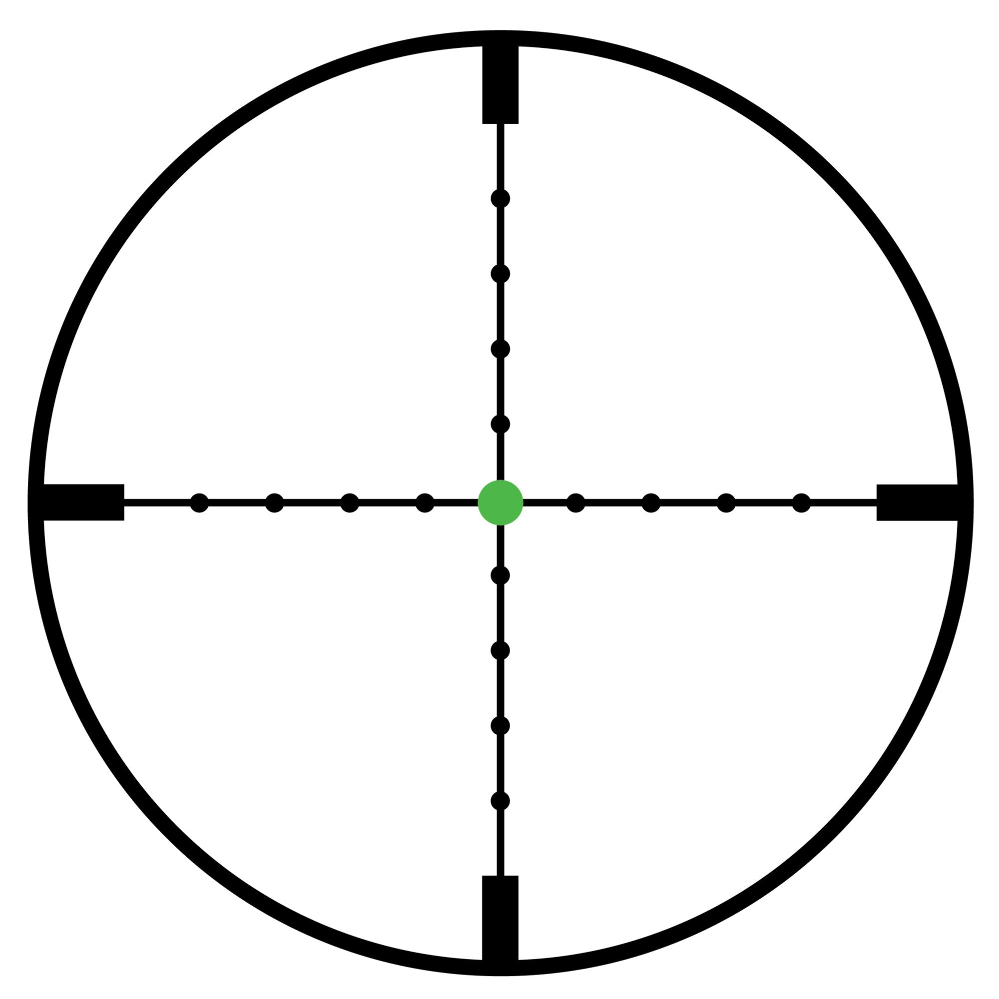 Trijicon AccuPoint 5-20x50 Rifle Scope with Green Dot Reticle