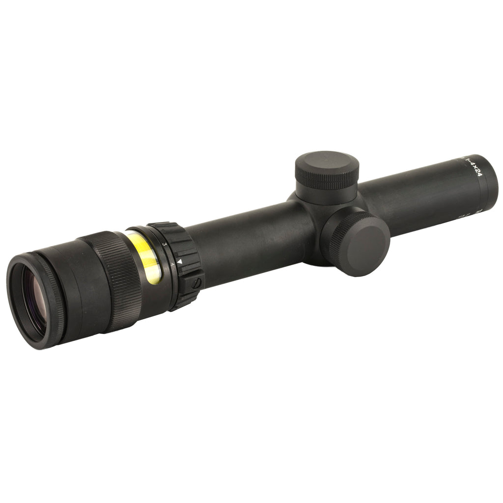 Trijicon AccuPoint 1-4x24 Rifle Scope with Green Dot Reticle