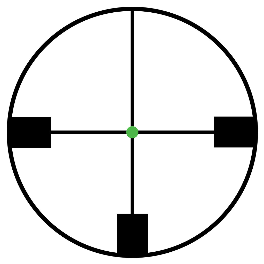 Trijicon AccuPoint 1-4x24 Rifle Scope with Green Dot Reticle