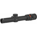 Trijicon AccuPoint 1-4x24 Red Triangle Post Rifle Scope - Black, 30mm Tube