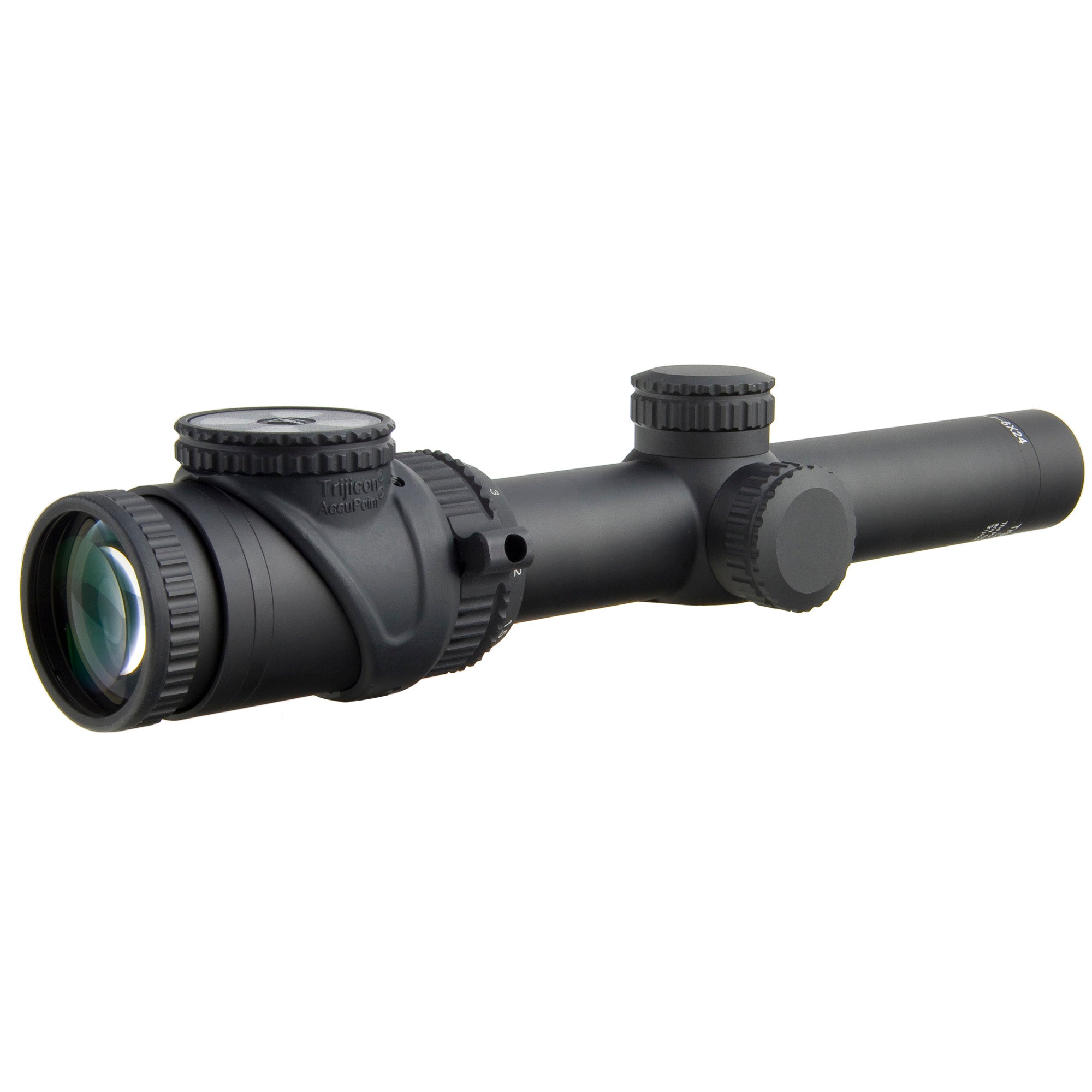 Trijicon AccuPoint 1-6x24 Riflescope with Green Dot Reticle - Black