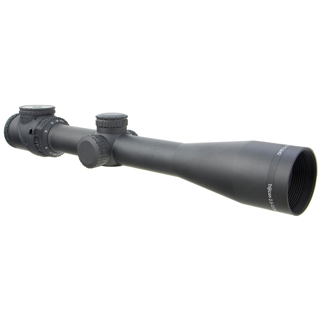 Trijicon AccuPoint 2.5-12.5x42 Rifle Scope with Green Dot MOA-Dot Reticle