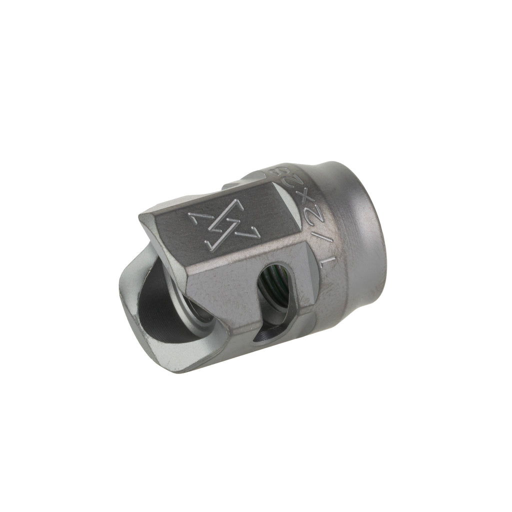 True Precision Cobra Compensator 1/2x28 Black DLC for 9mm Pistols