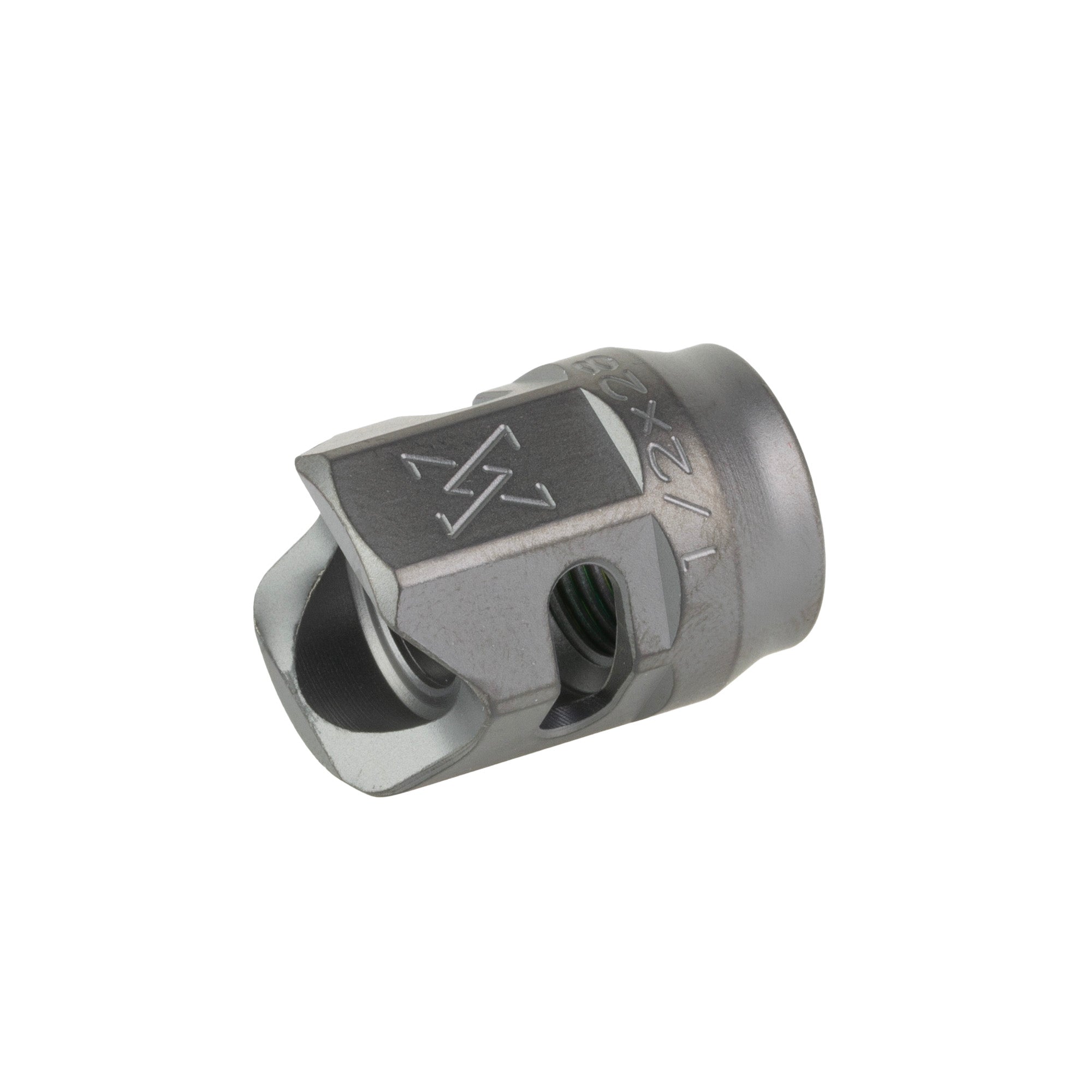 True Precision Cobra Compensator 1/2x28 Black DLC for 9mm Pistols