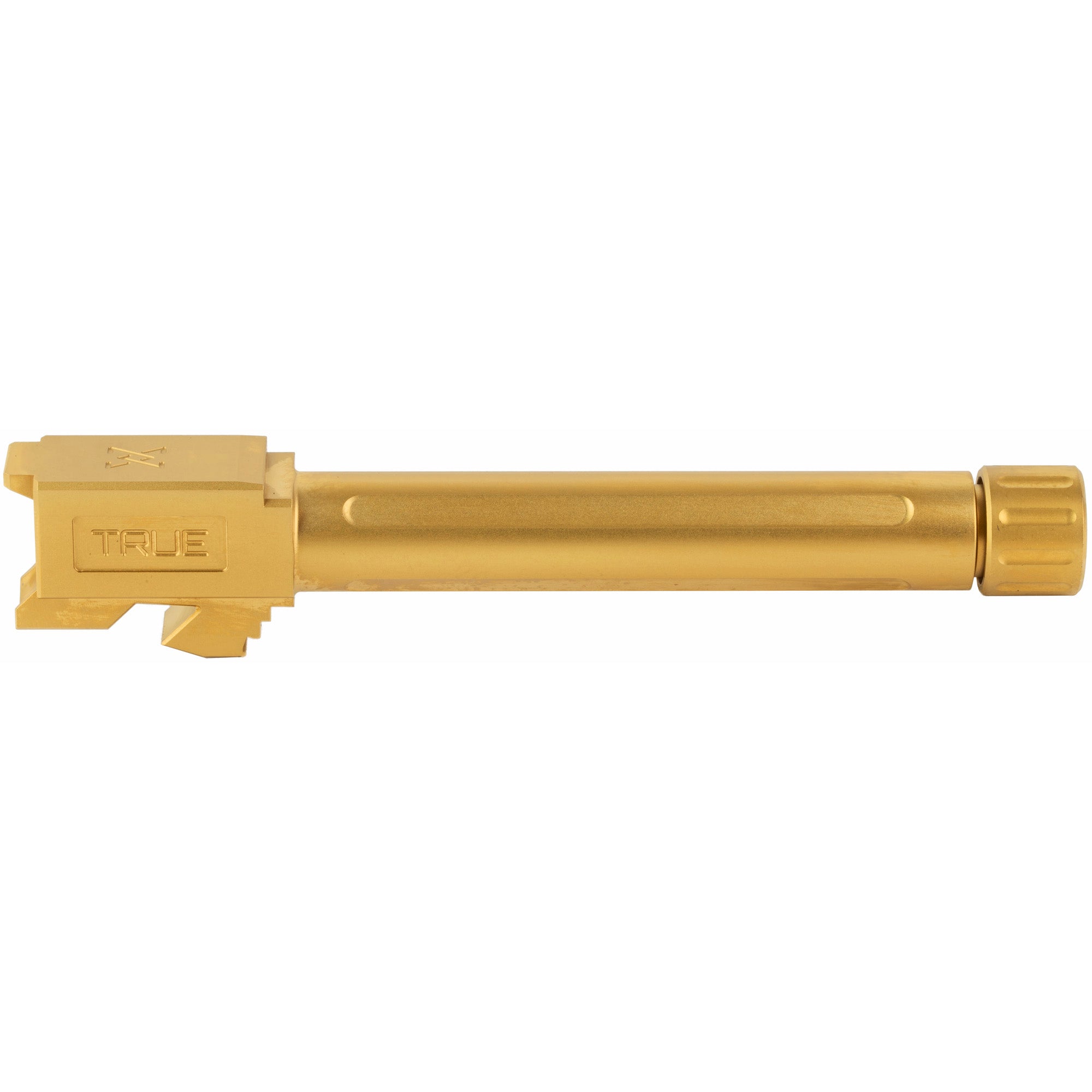True Precision G17 9mm Threaded Gold Barrel - Part TP-G17B-XTG