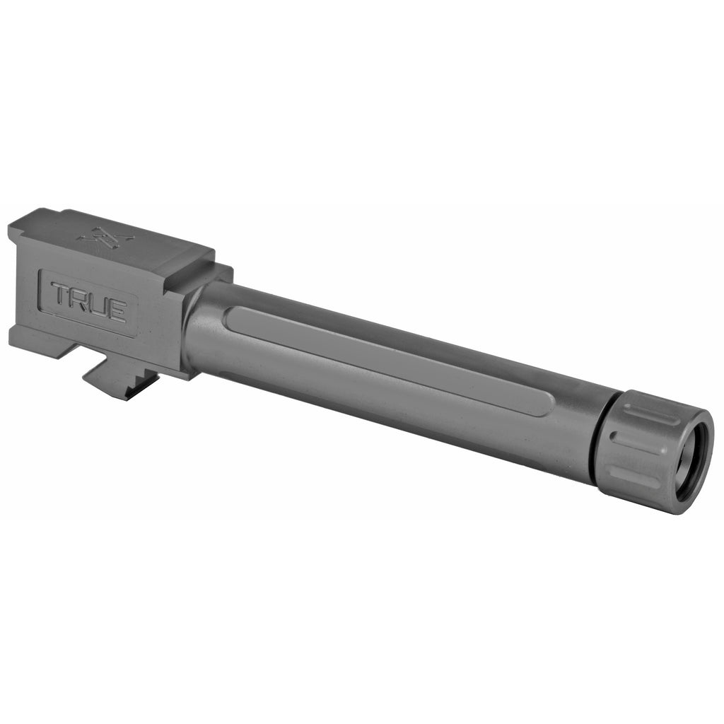 True Precision G19 9mm Threaded Barrel in Black DLC - Part TP-G19B-XTBC