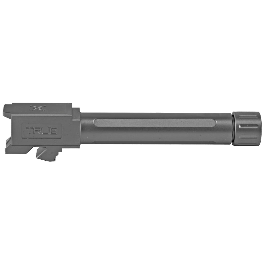 True Precision G19 9mm Threaded Barrel in Black DLC - Part TP-G19B-XTBC