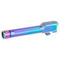 True Precision Spectrum (Rainbow PVD) Threaded 9mm Barrel for Glock 19 - Part TP-G19B-XTS