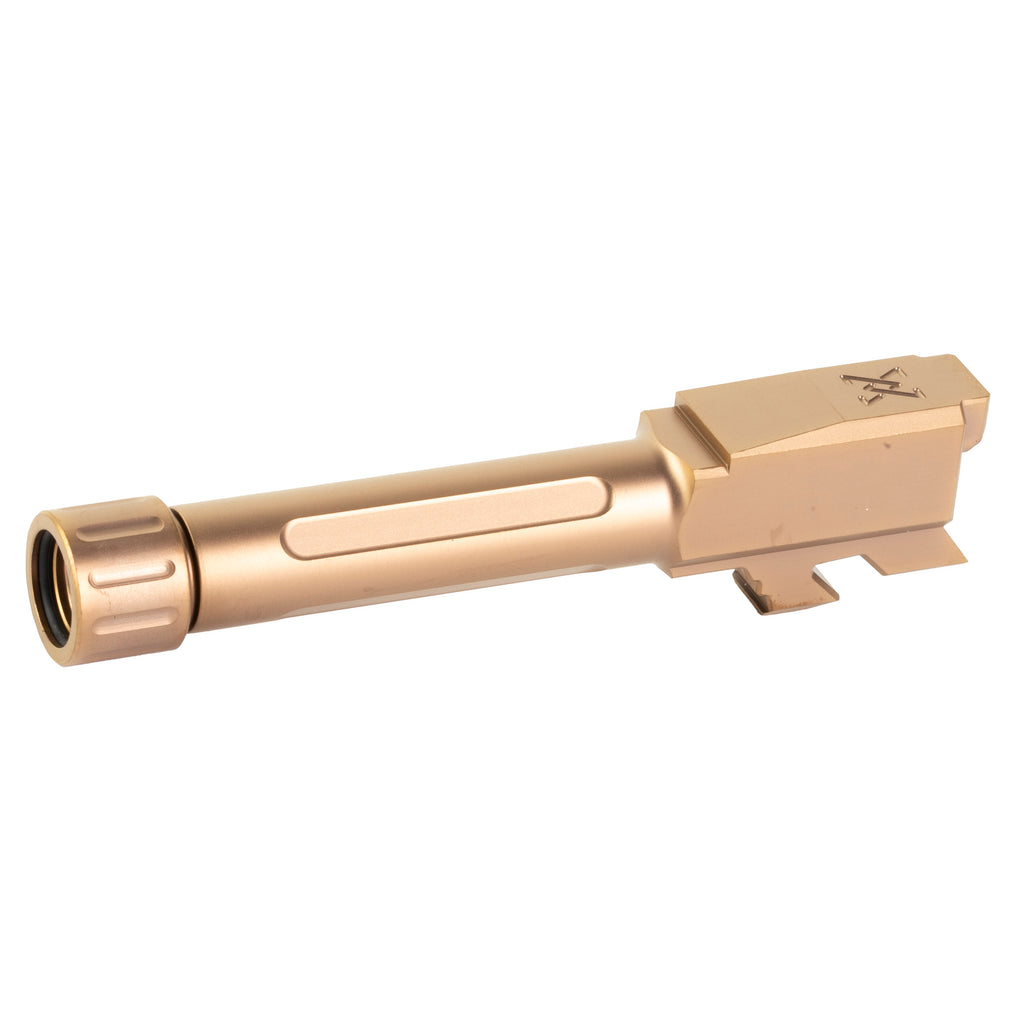 True Precision Copper Threaded 9mm Barrel for Glock 43 | Part TP-G43B-XTC