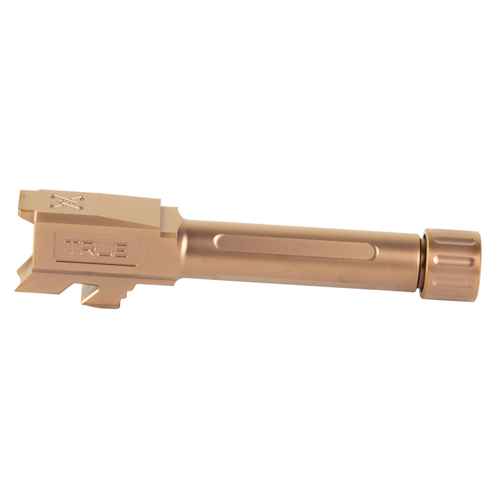 True Precision Copper Threaded 9mm Barrel for Glock 43 | Part TP-G43B-XTC