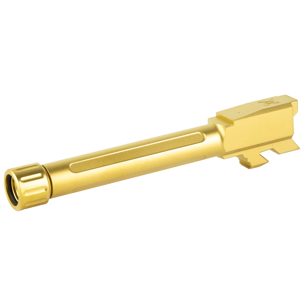 True Precision Gold Threaded 9mm Barrel for G48 – Made in USA