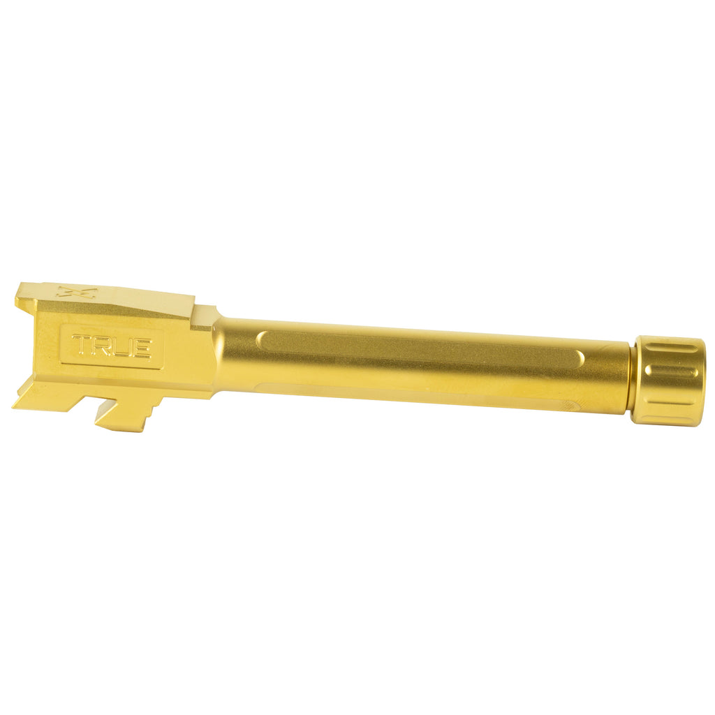 True Precision Gold Threaded 9mm Barrel for G48 – Made in USA