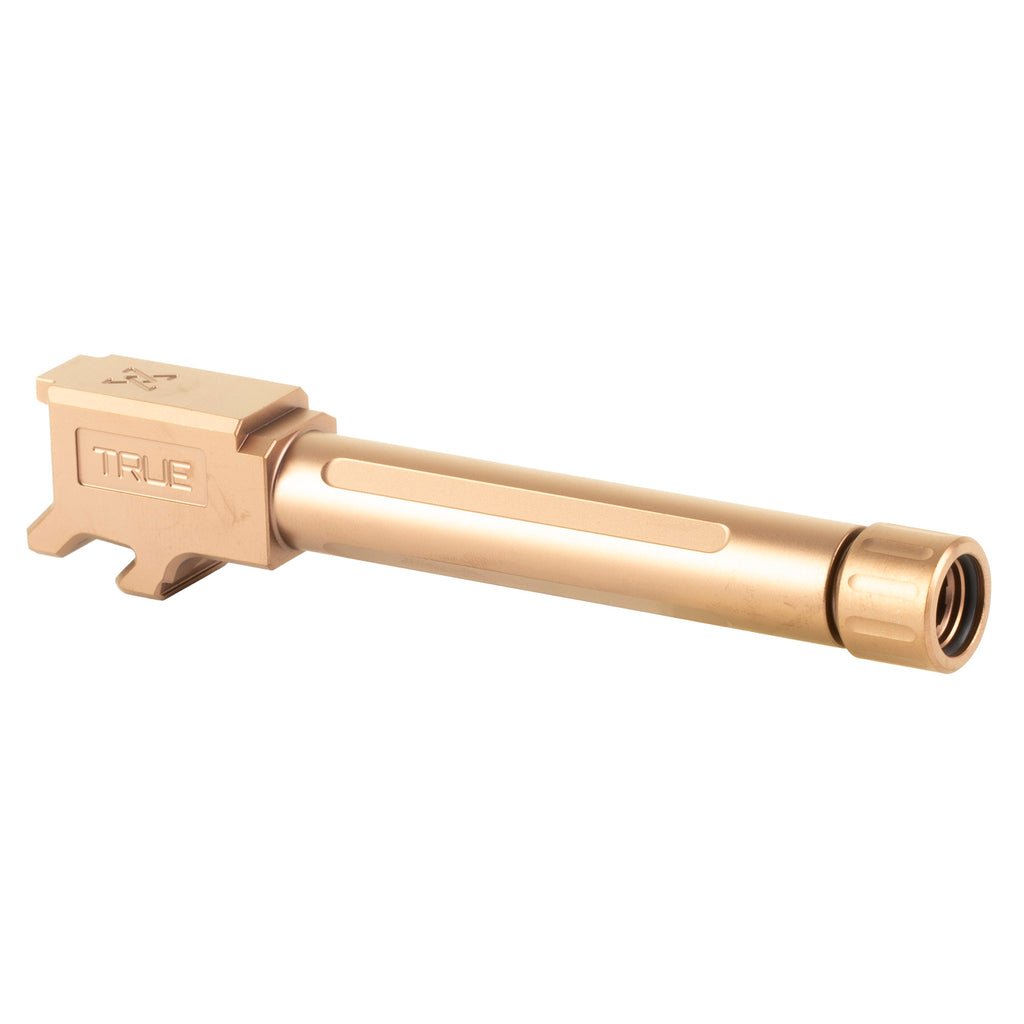 True Precision Copper Threaded 9mm Barrel for CZ P10C – Part Number TP-P10CB-XTC